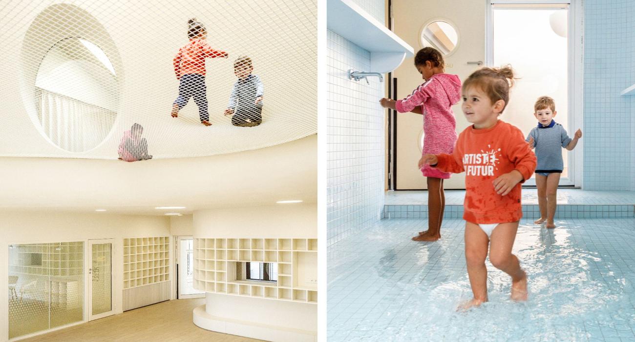 This new nursery offers children exceptional play equipment